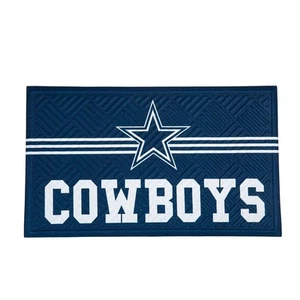 NFL Entrance Fußmatte | 28 x 16 Zoll | Embossed Cross Hatch | Anti-Rutsch Bac... - Bild 1 von 5