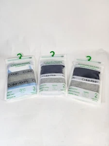 Calvin Klein BLUE/ GREY Kids 2-Pk. Boxer Briefs, US Large (12/14) 3 Packs Of 2 - Picture 1 of 2