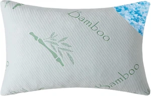 Queen Size Shredded Memory Foam Pillow – Adjustable Loft & Cooling Cover - Picture 1 of 12