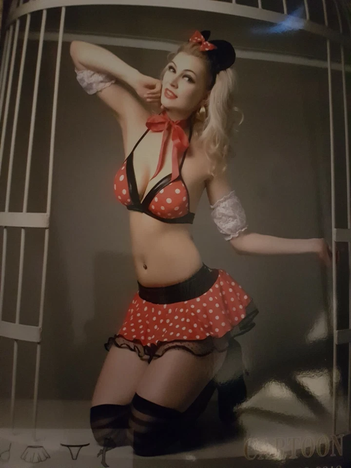 Sexy Elegante Vestido Minnie Mouse Foto 1 de 2