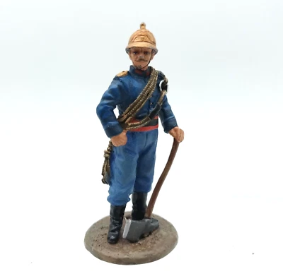 Figurine Del Prado Soldat plomb : Pompier de Paris tenue de feu France 1885 - Photo 1/2