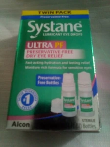 Systane Ultra PF Dry Eye Relief 2 Bottle Of 10ml Each - Picture 1 of 1