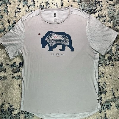 Camiseta Howe California Bear para hombre talla L Foto 1 de 3