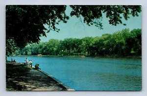 Rock River- Fort Atkinson Wisconsin Postcard J218 Unposted - Picture 1 of 2