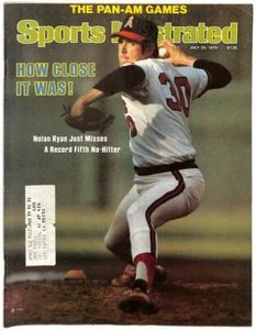23. Juli 1979 Nolan Ryan HOF California Angels Sports Illustrated Cover 181655 - Bild 1 von 1