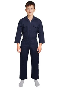 Boys Kids Halloween Blue Boiler Kills Room Suit Michael Ends Costume Myers Girls - Picture 1 of 3