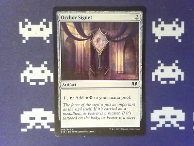 Orzhov Signet	 Commander 2015 - Magic the Gathering Artifact - Image 1 of 2