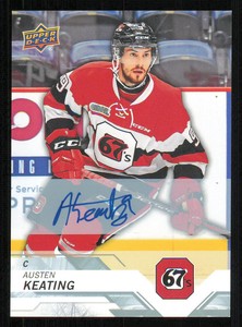 2018-19 Upper Deck CHL AUTO #55 Austen Keating C
