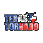 A Gloss Laminate Sticker of Texas Tornado Driver Colin Edwards Small
