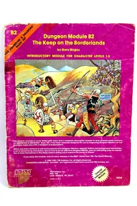 Dungeons & Dragons B2 The Keep on the Borderlands Module 9034 TSR 1981 - Picture 1 of 11