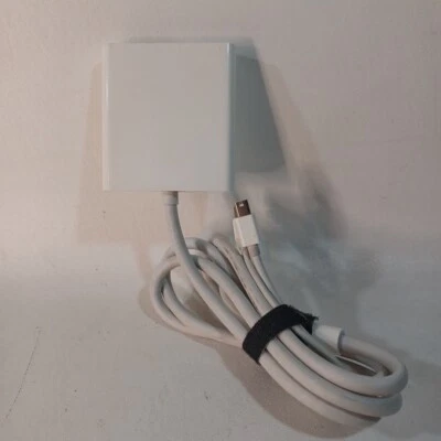 Apple A1306 White Mini Display Port to Dual-link DVI Adapter Cable Dongle - Image 1 of 4