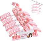 Anstore 20 Pack Pink Baby Hangers, Nursery Hangers and 11"-14" Extendable Baby 