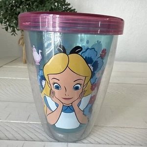 Disney Store Alice im Wunderland Grinsekatze 5" Kindergröße Becher Tasse + Deckel - Bild 1 von 8