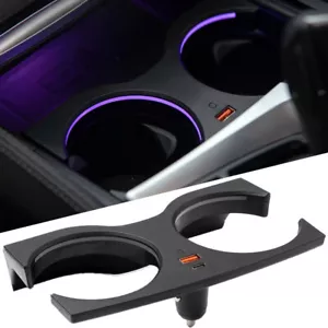 Soporte de taza de agua panel ajuste luz ambiental apto para BMW Serie 5 G30 G38 2018-2022 - Imagen 1 de 7