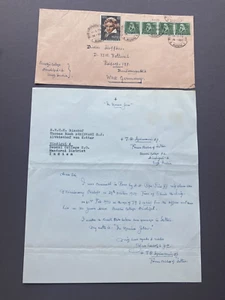 Thomas Roch Agniswami (†1974) bishop/bishop India signed bundle autograph - Picture 1 of 1