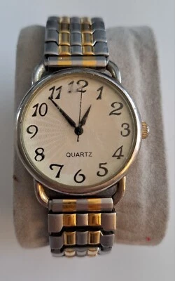 Reloj Hombre Silvertone 8.5" Banda Hadley Roma Batería Nueva Foto 1 de 4
