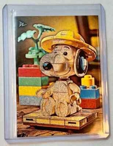 2025 SNOOPY PLATINUM EDITION 1/1 MASTERPIECE ART SKETCH CARD ARTIST SIGNED - Picture 1 of 2