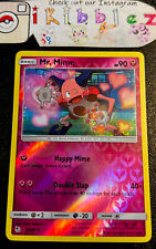 Mr. Mime 43/68 NM Reverse Holo Heart Love Art Discontinued Fairy Pokemon Card!