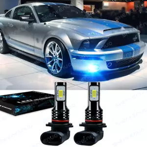 Kit de faros LED H10 9145 8000 K bombilla antiniebla para FORD Mustang GT 2005-2012 - Imagen 1 de 12