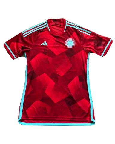 adidas Columbia 2022 Away Mens Soccer Jersey HB9164 Red Cover