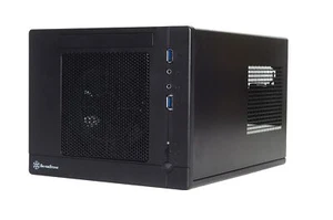SilverStone SST-SG05BB-Lite - Sugo Mini-ITX kompaktes Cube Gehäuse schwarz - Afbeelding 1 van 8