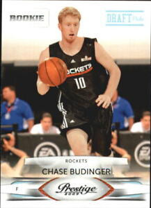 2009-10 Prestige Draft Picks Light Blue Basketball Card #192 Chase Budinger/999