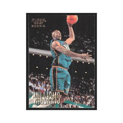 1996 Fleer Jerome Williams RC Pistons #184 - Image 1 of 3