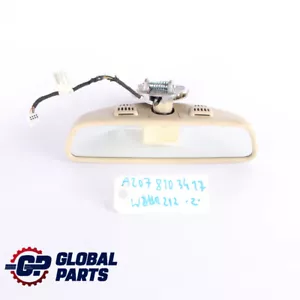 Rear View Mirror Mercedes W204 W207 W212 Interior Mirror Beige A2078103417 - Picture 1 of 12