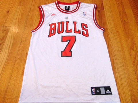 NEW ADIDAS NBA CHICAGO BULLS BEN GORDON HOME JERSEY SIZE M Cover
