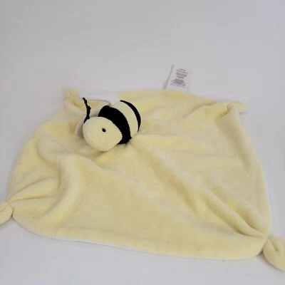 Burts Bees Lovey Bumble Bee Baby Security Blanket Yellow Soft Organic Cotton Foto 1 de 4