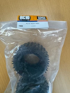 Team Associated RC10T Rear Tires (2) 7820 - Picture 1 of 2