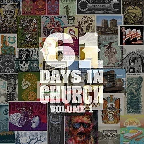 ERIC CHURCH - 61 DAYS IN CHURCH VOLUME 1 - Image 1 of 1
