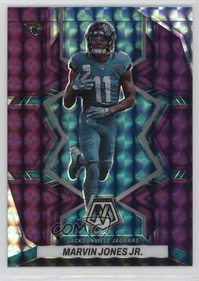 2022 Panini Mosaic Purple Mosaic Prizm /49 Marvin Jones Jr #92 - Image 1 of 2