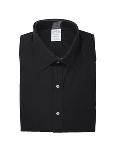 Brooks Brothers Regular Non-Iron All Cotton 15-32/33 Ainsley Collar Black - Picture 1 of 8