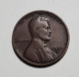 1930 D LINCOLN WHEAT PENNY #C9680 - Picture 1 of 2
