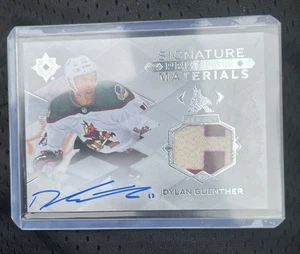 2023-24 Ultimate Collection Signature Premium Materials Dylan Guenther 47/99 - Picture 1 of 2