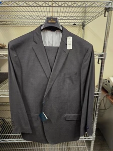 Brooks Brothers Gray Explorer Madison 2 Piece Wool Blend Suit 50R 42x32 - Picture 1 of 13
