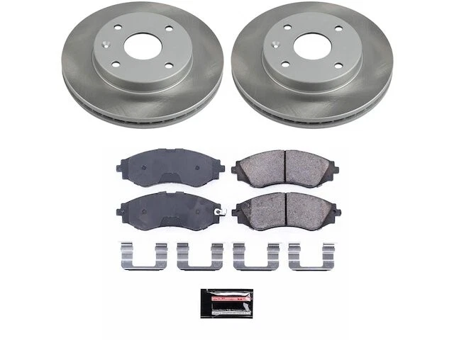 Kit de pastillas de freno delanteras y rotor para Suzuki Reno 2005-2008 2006 2007 NW547GK Foto 1 de 1