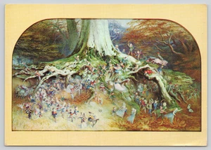 Postcard Fairy Tree Watercolor Art Richard Dicky Doyle Fairyland - Imagen 1 de 4