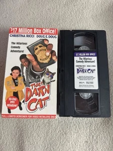 Screener Tape That Darn Cat Demo (VHS, 1997) Kids Comedy Disney 90s Nostalgia - Imagen 1 de 9