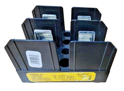 Bussman J60060-2C Fuse Blocks 600V 60A Class J Fuse - Image 1 of 4