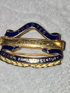 Colonial Dames Samoset Pin - Picture 1 of 4