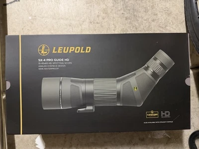 Mira telescópica Leupold 15-45x65 SX-4 Pro Guide HD ocular en ángulo Foto 1 de 3