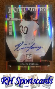 2011 Donruss Elite Extra Edition #72 Riccio Torrez Franchise Futures AUTO /784