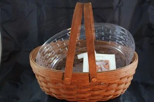 Juego de canasta tostadora ovalada Longaberger 2007 Rich Brown #1223333 - NUEVO - Imagen 1 de 9