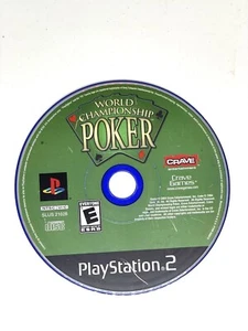 World Championship Poker PlayStation 2 PS2 Videospiel Disc nur sauber getestet!!! - Bild 1 von 7