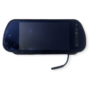 7'' TFT LCD Car Rear View Mirror Screen Parking Monitor Backup Camera. For Parts - Picture 1 of 2
