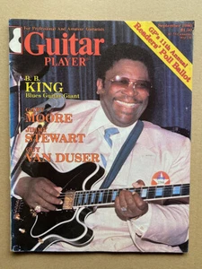 B B KING GUITAR PLAYER MAGAZINE SEPT 1980 BB KING COVER AND FEATURE INSIDE + GAR - Picture 1 of 1