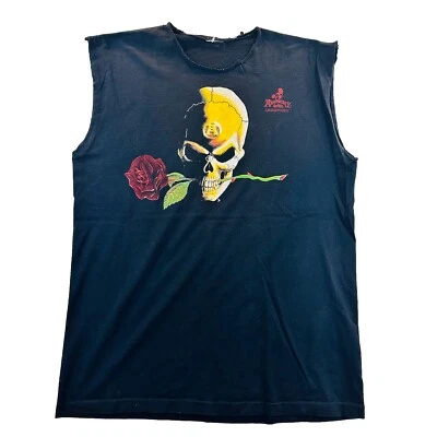 De colección Años 90 Alquimia Gótica Rosa Oscura Calavera Punk Grunge Talla XL Gótico Envejecido Foto 1 de 4