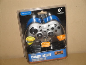 CONTROLLER EXTREME ACTION PAD MANDO LOGITECH PARA LA SONY PS2 NUEVO PRECINTADO - Imagen 1 de 3